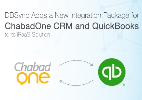 Integration for ChabadOne CRM and QuickBooks by DBSync