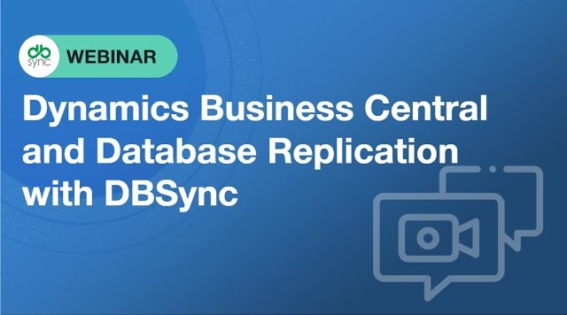 Dynamics Business Central and Database Replication with DBSync